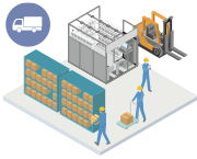 物流センター内売店のイメージ画像