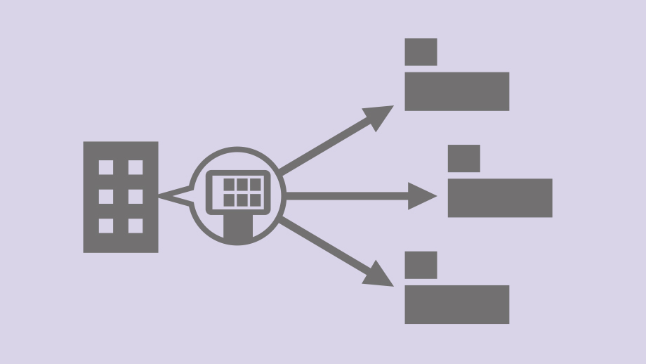 本部一括配信で作業を効率化
