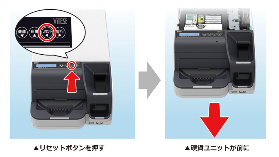 運用を軽やかにするキーレスの現金管理のイメージ