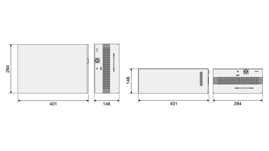 小型サーバ XP-9800イメージ図