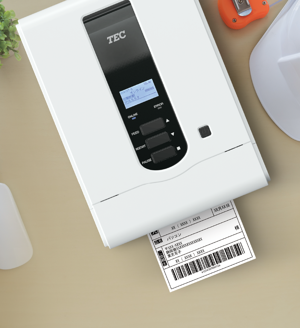 ラベルプリンタ　BV410Tシリーズ イメージ