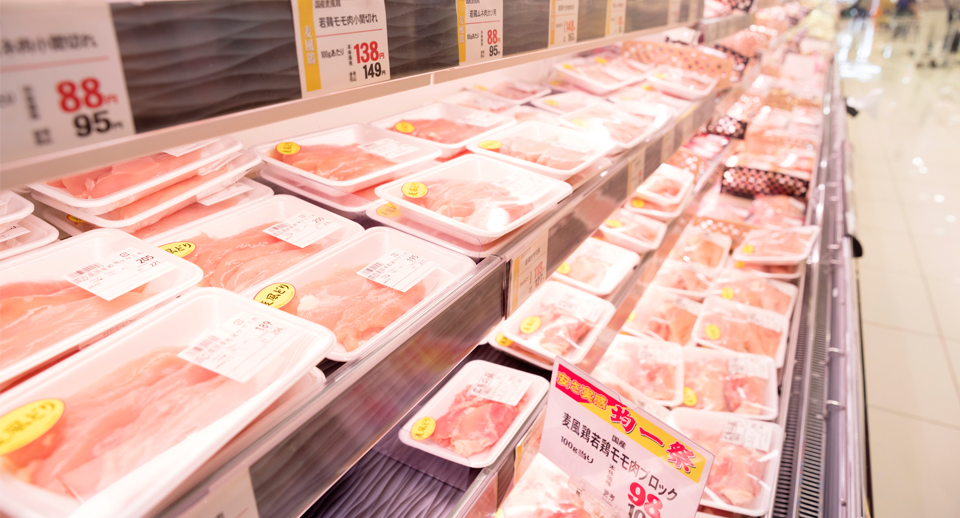 食肉売り場のイメージ画像