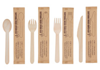 環境配慮型木製カトラリーのイメージ画像