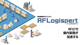 物流倉庫向RFIDシステム　RFLogispert（アールエフロジスパート） イメージ