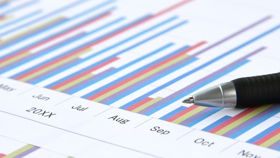 棒グラフとペンのイメージ画像