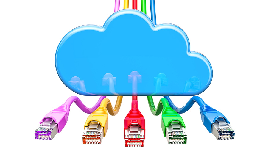 LAN配信とクラウド配信のイメージ画像