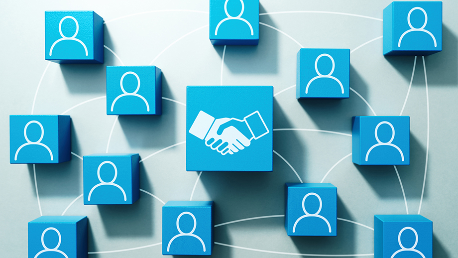 人と人のつながりに関連するビジュアル