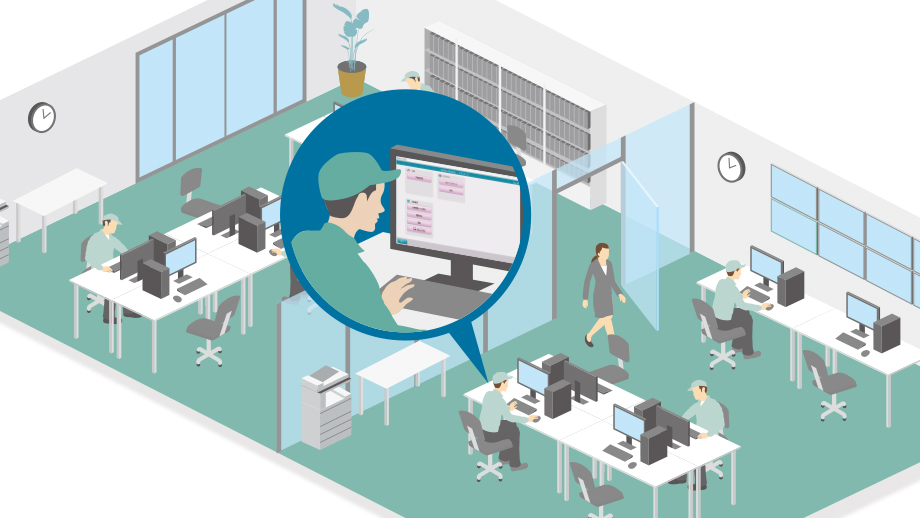 RFID予備品管理ソリューション Stock Viewing イメージ