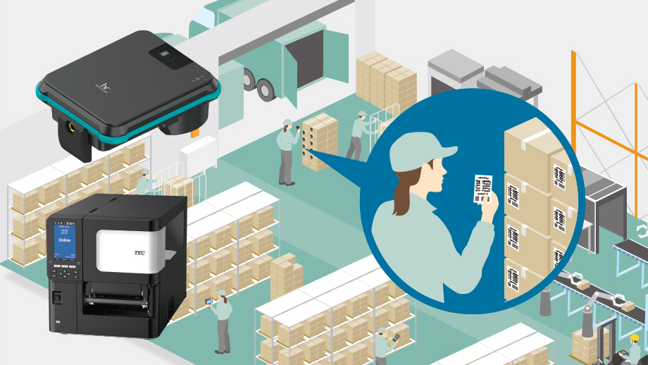 倉庫の利用風景のイメージ画像