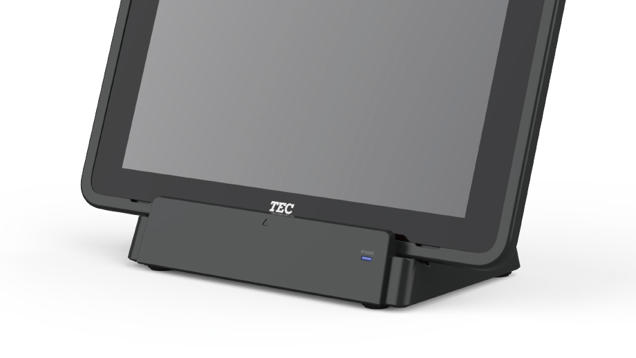 専用クレードルでスマート充電