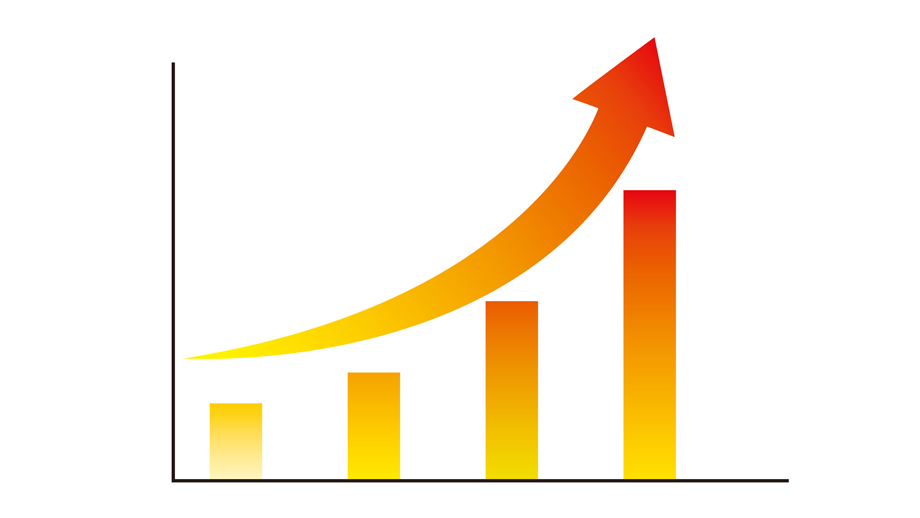 棒グラフの推移のイメージ画像