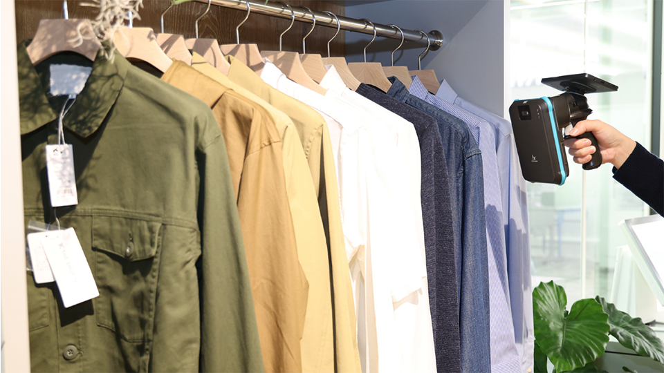 衣料品店での利用のイメージ画像