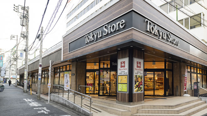 導入事例東急ストア様の店頭画像
