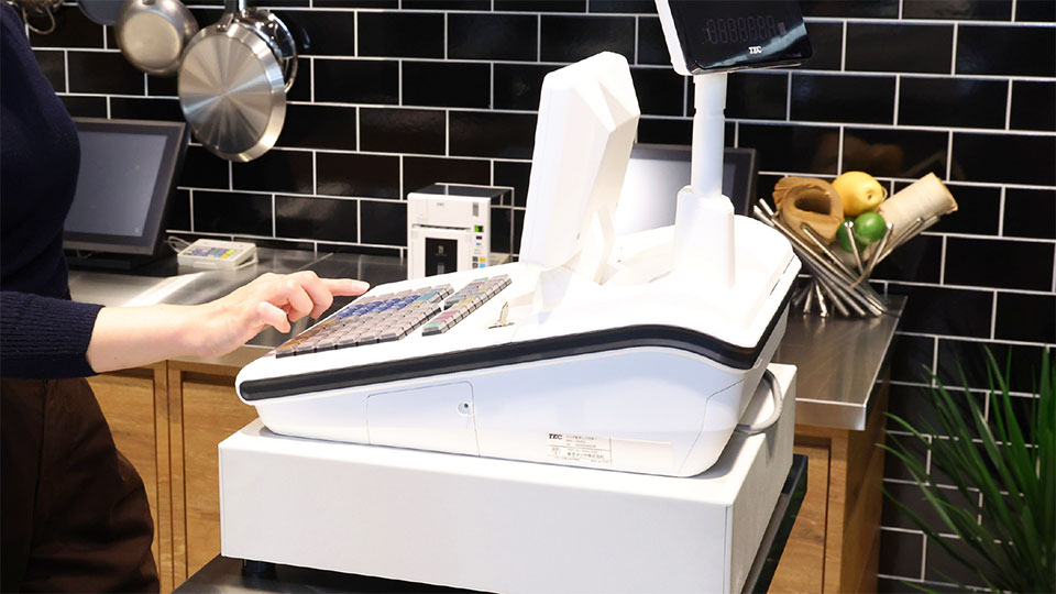 電子レジスター イメージ