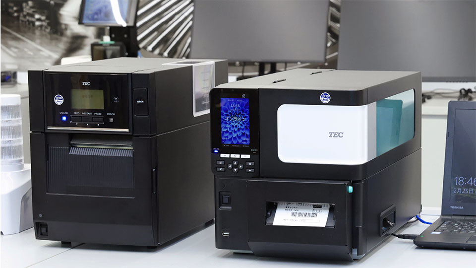 ラベルプリンタ イメージ