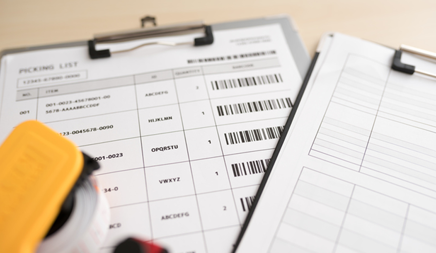 商品コード入力・一次登録