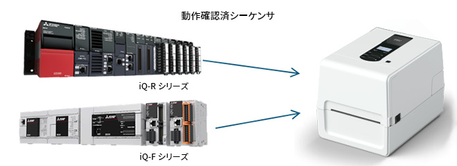 動作確認済シーケンサのイメージ