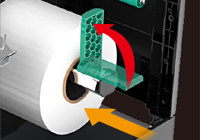 一体型ラベルホルダーのイメージ