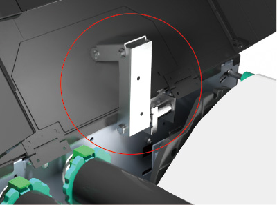 安全面を考慮したカラーダンパー搭載のイメージ