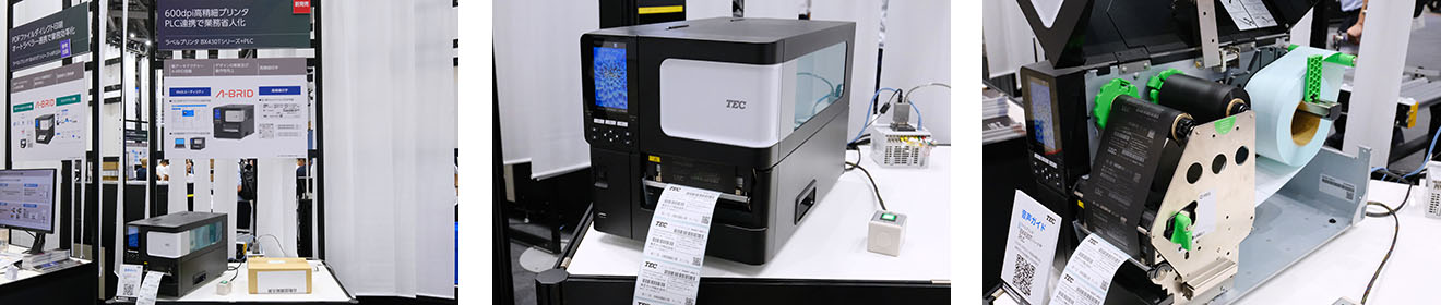 ラベルプリンタ「BX430T」シリーズ+PLCのイメージ画像