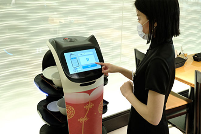 「BellaBot」到着イメージ