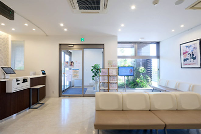 清潔感のある待合室のイメージ