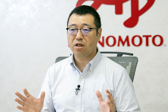 味の素株式会社 食品事業本部 東京支社 武田 建 家庭用第1グループ長のイメージ