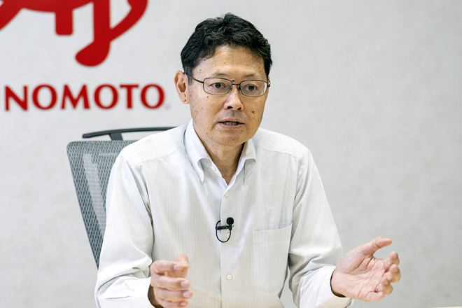 味の素株式会社 食品事業本部 物流企画部 スタッフグループ 斎藤 隆志マネージャーのイメージ