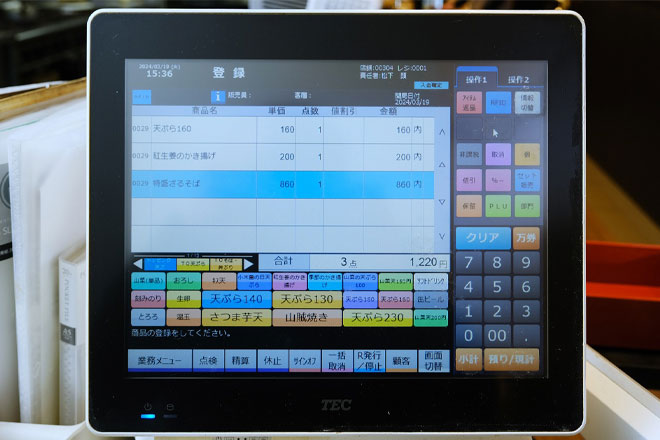 接客の様子のイメージ画像