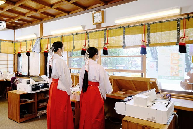 巫女業務風景のイメージ画像