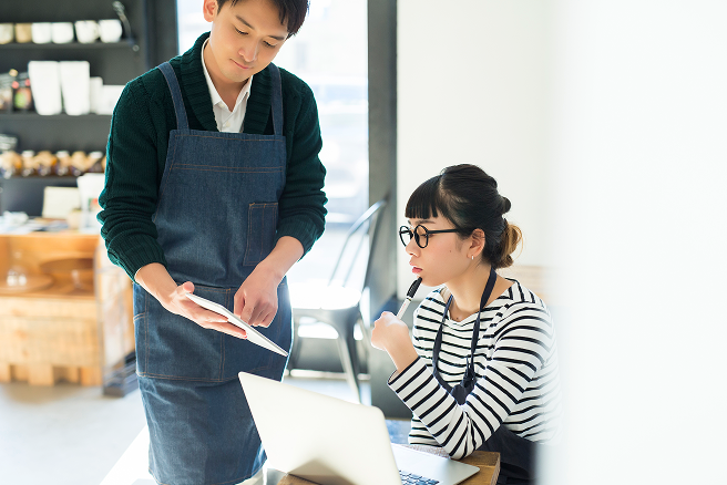 無料トライアル 自店のメニュー