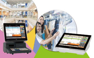 ショッピングセンター向けPOSシステムのイメージ画像