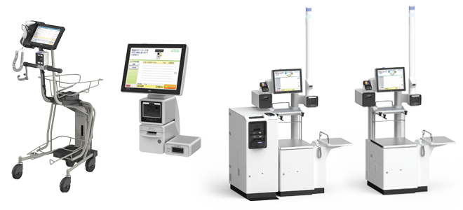 セルフレジとカートのイメージ画像