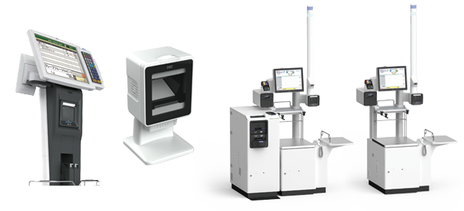 セルフレジと画像式スキャナ<のイメージ画像