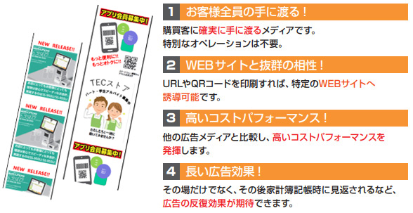 レジソリューションのおすすめポイントのイメージ図