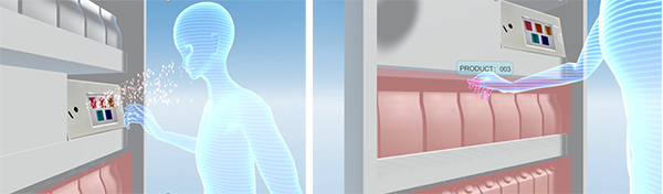 香り体験の設置イメージ画像