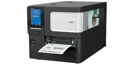 業務用ラベルプリンタ 「BX610T-TS02-S」のイメージ図