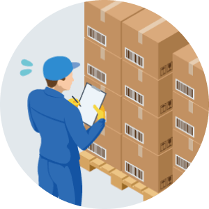 カラー印刷で見つけやすいのイラスト