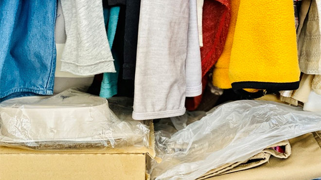 廃棄アパレルのイメージ画像