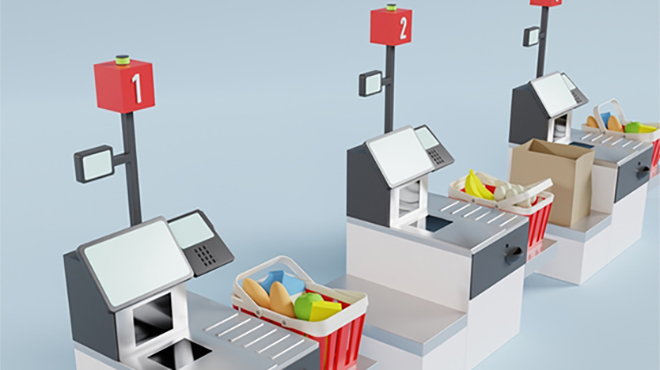 セルフレジのイメージ画像