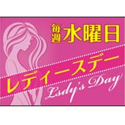 本日、レディースデーサンプルデータ