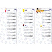 ラウンジメニュー（中）