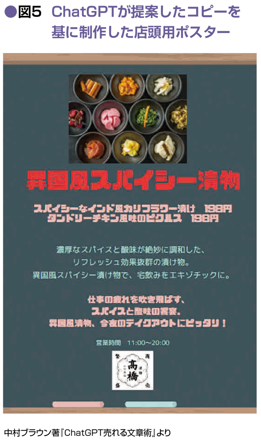 AIを使用した店頭用のポスターのイメージ2