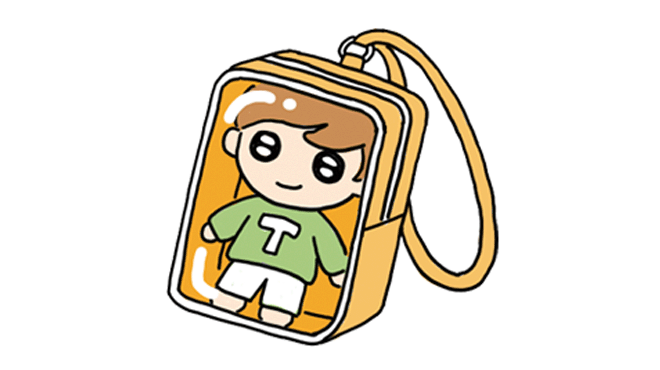 ぬいポーチのイメージ