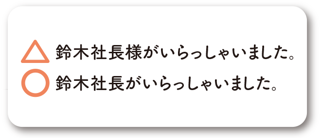 二重敬語のイメージ