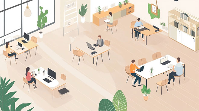 コワーキングスペースのイメージ画像2