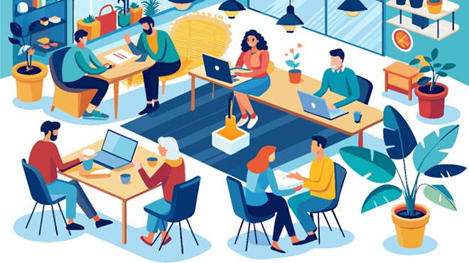 コワーキングスペースのイメージ画像4