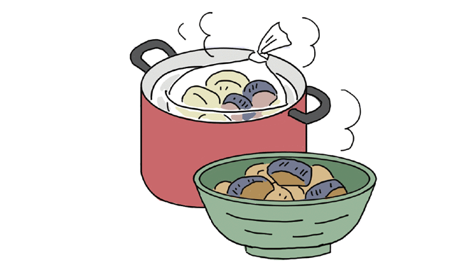 ポリ袋レシピのイメージ