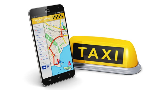 タクシー配車アプリのイメージ画像
