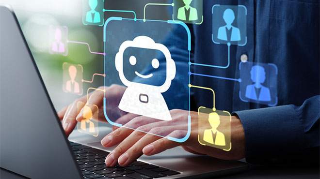 AIチャットボットのイメージ画像